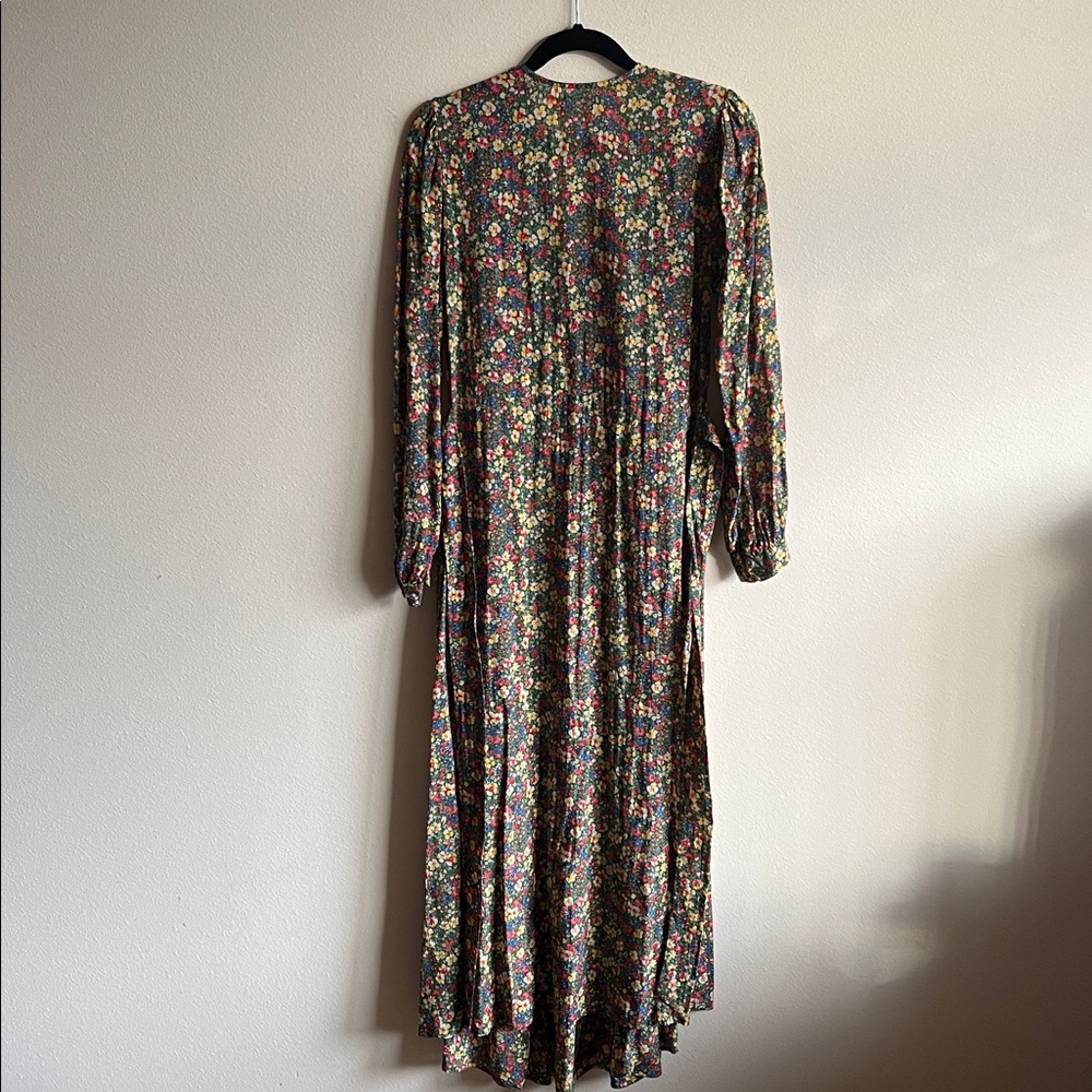 Doen Charleston Dress Green Valley Floral - Picture 6 of 8